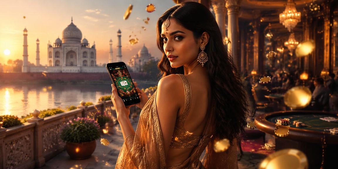 Vibrant Indian casino entertainment experience near Taj Mahal